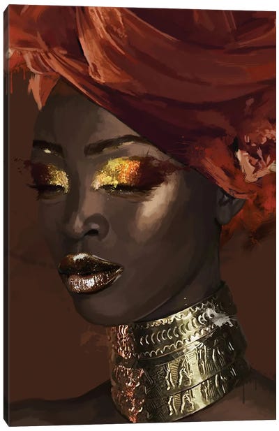 Black Beauty XIX Canvas Art Print - Art by LGBTQ+ Artists