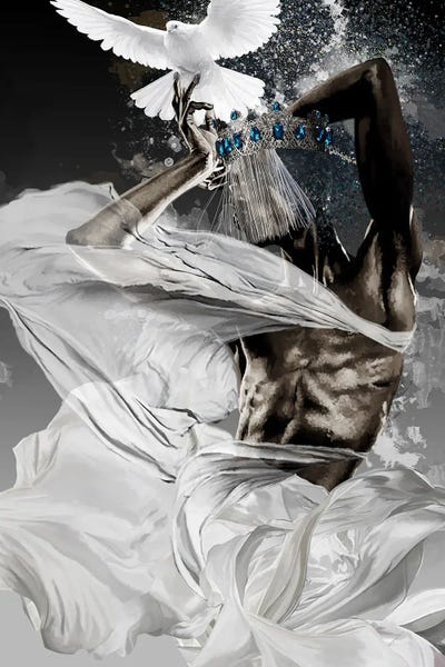 Doves & Pigeons: Sacred Beauty - Oxala by Marcio Alek