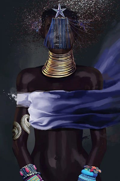 African Heritage: Sacred Beauty - Yemanja by Marcio Alek