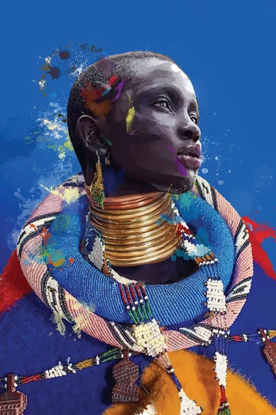 Tribes XXVI by Marcio Alek art print