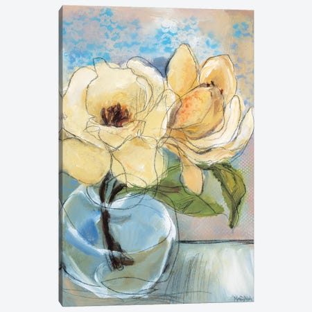 Magnolia Perfection II Canvas Print #MAR4} by Marina Louw Art Print