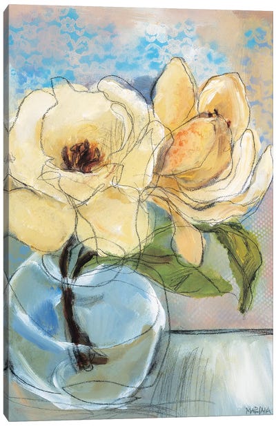 Magnolia Perfection II Canvas Art Print