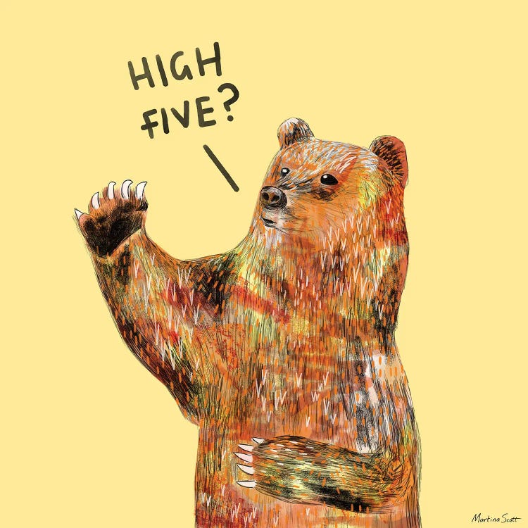 High Five Bear