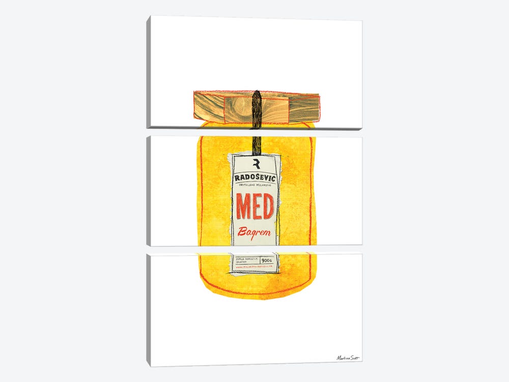 Croatian Honey by Martina Scott 3-piece Art Print