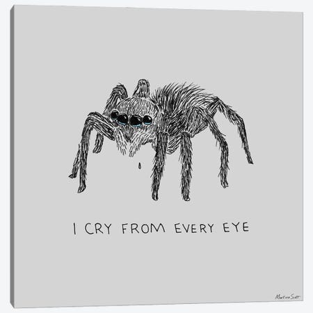 Cry From Every Eye Canvas Print #MAS13} by Martina Scott Canvas Print