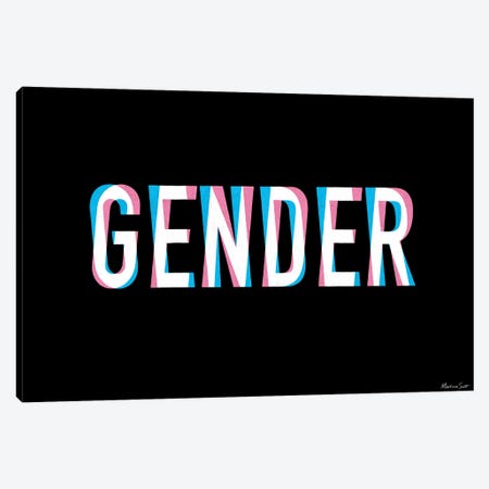 Gender Bender Canvas Print #MAS24} by Martina Scott Canvas Print
