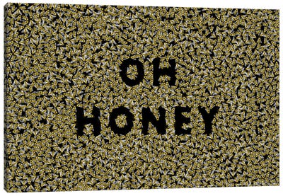 Oh Honey Canvas Art Print - Martina Scott