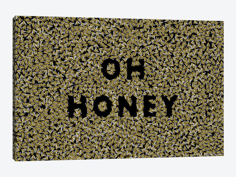 Oh Honey by Martina Scott 1-piece Canvas Art Print