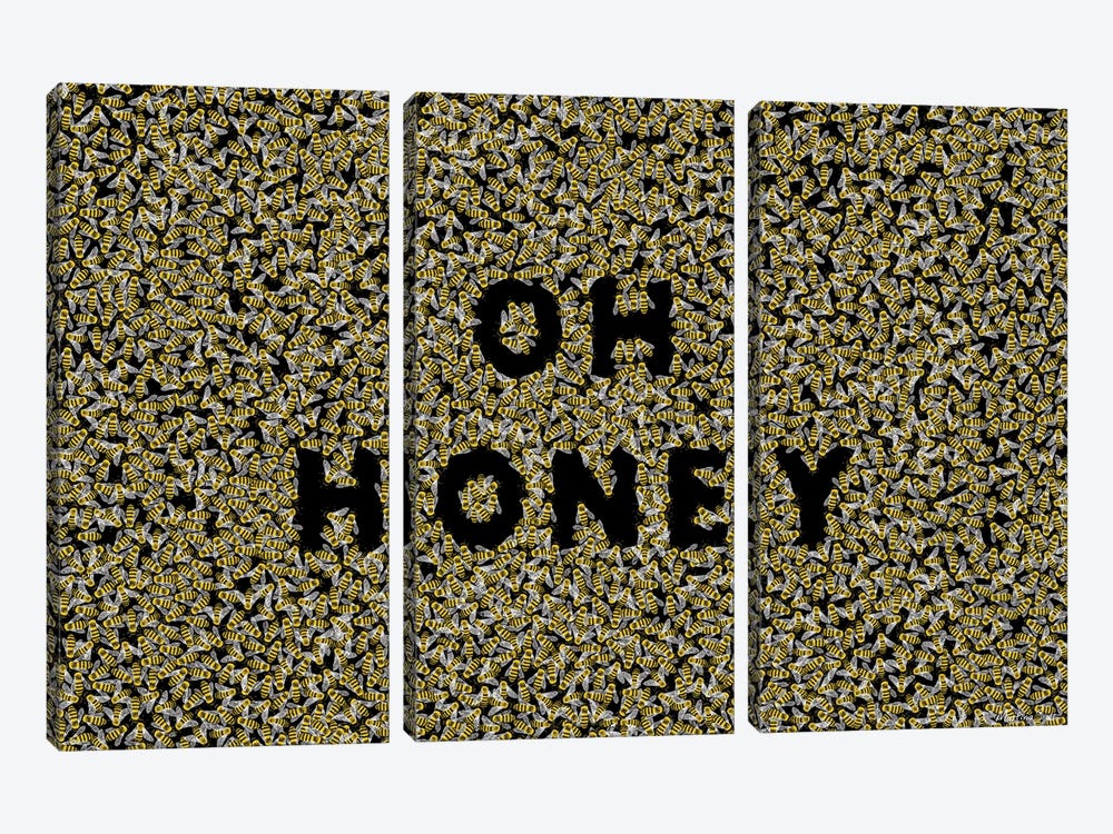 Oh Honey by Martina Scott 3-piece Art Print