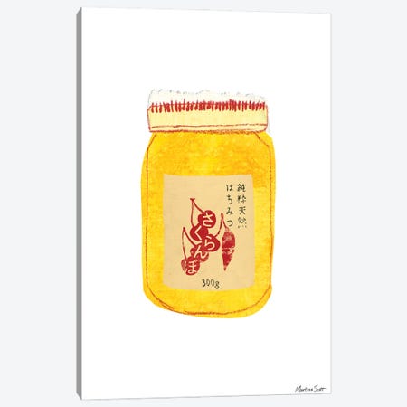 Akaoni Honey Canvas Print #MAS4} by Martina Scott Canvas Art