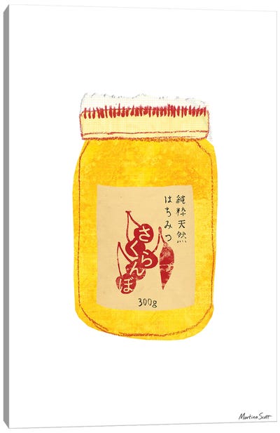 Akaoni Honey Canvas Art Print