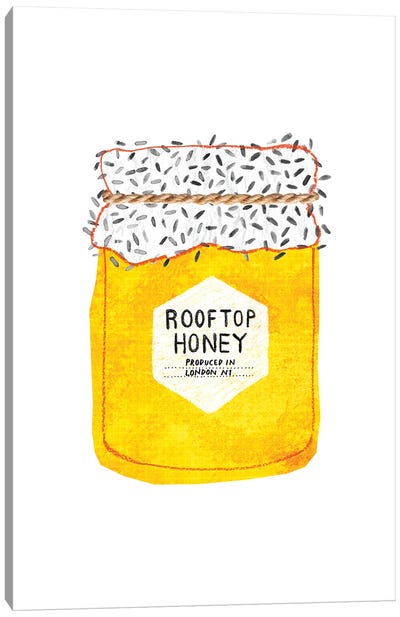Rooftop Honey Canvas Art Print - Martina Scott