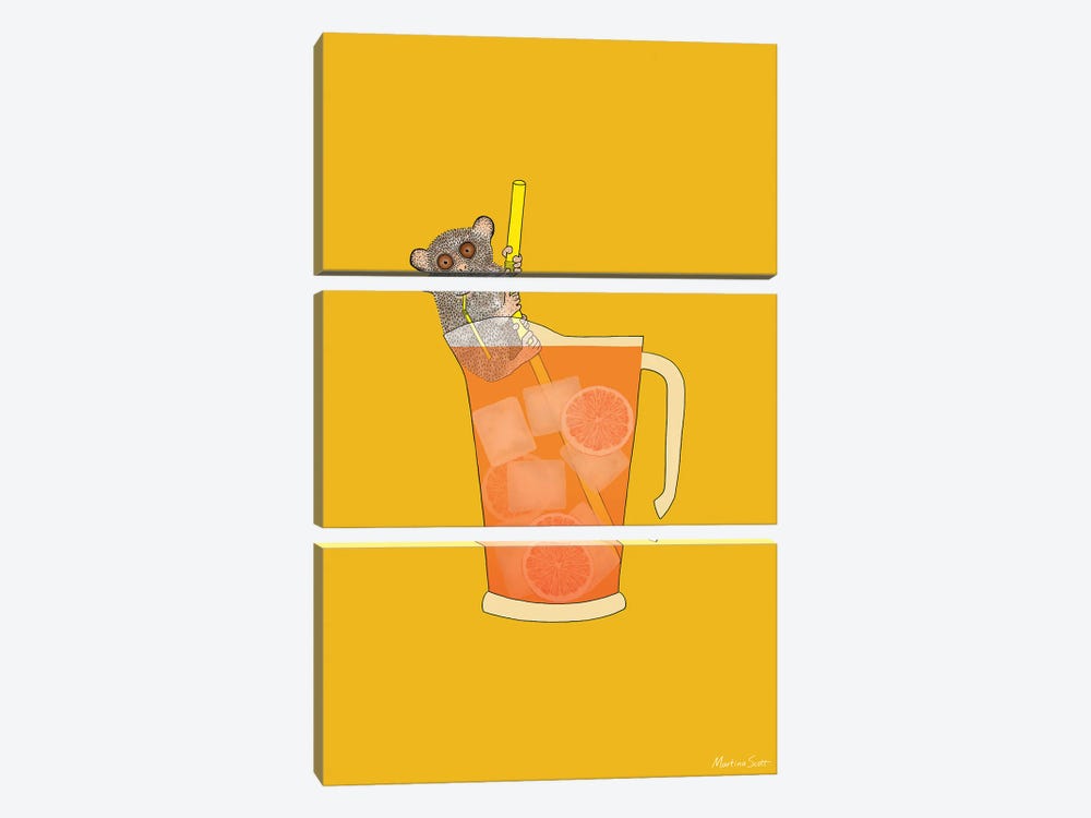Sippin' On Gin And Juice by Martina Scott 3-piece Art Print