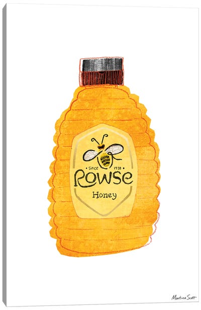 Rowse Honey Canvas Art Print - Martina Scott