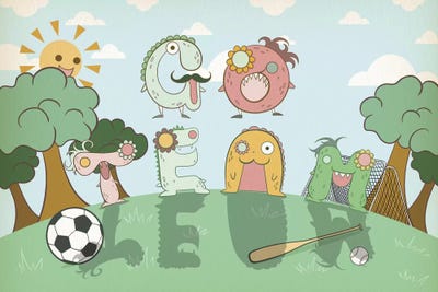 Go Team by 5by5collective multi panel art