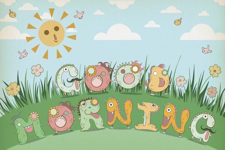 Good Morning by 5by5collective wall art