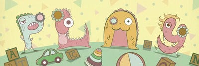 Play by 5by5collective canvas print