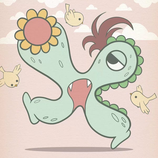 The Letter X: X - Monster Alphabet by 5by5collective