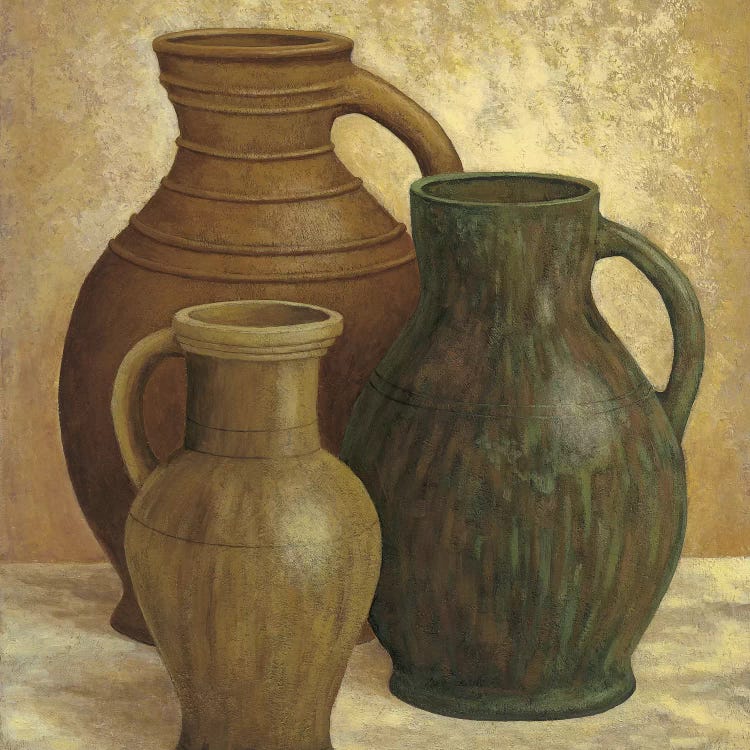 Vasi di terracotta by André Mazo wall art