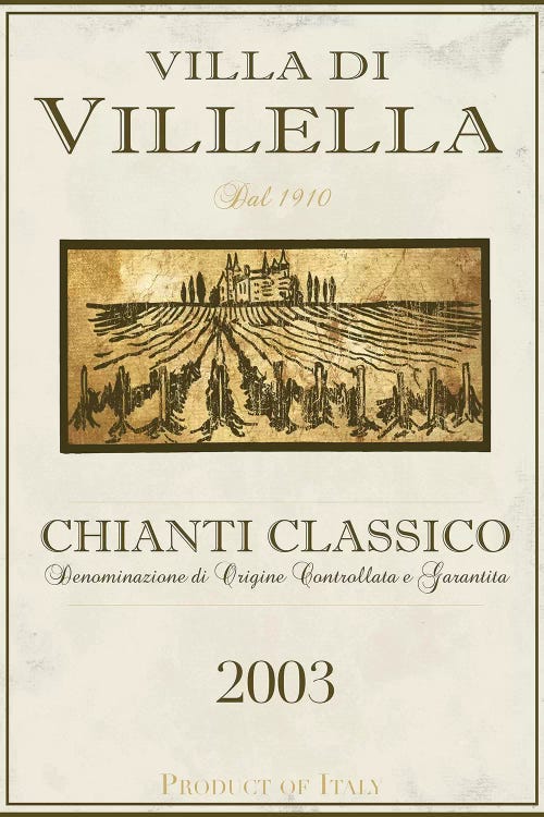 Still Life Wine Label II