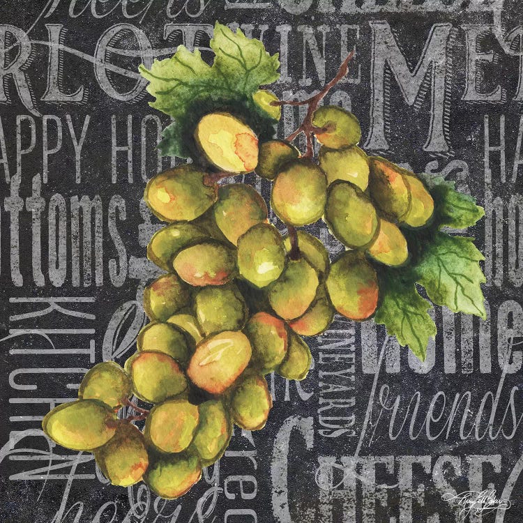 Wine Grapes I by Mary Beth Baker wall art