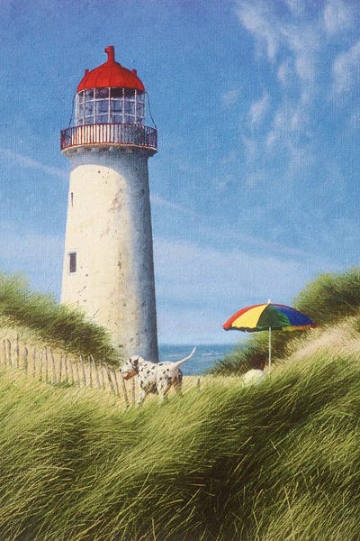 Mike Briscoe - Canvas Prints: Day In The Dunes by Mike Briscoe