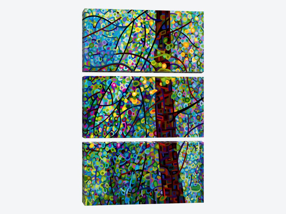 Pine Spirits by Mandy Budan 3-piece Canvas Print