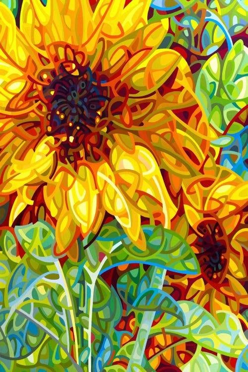 Summer in the Garden by Mandy Budan wall art