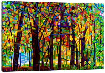 Standing Room Only Canvas Art Print - Forest Art