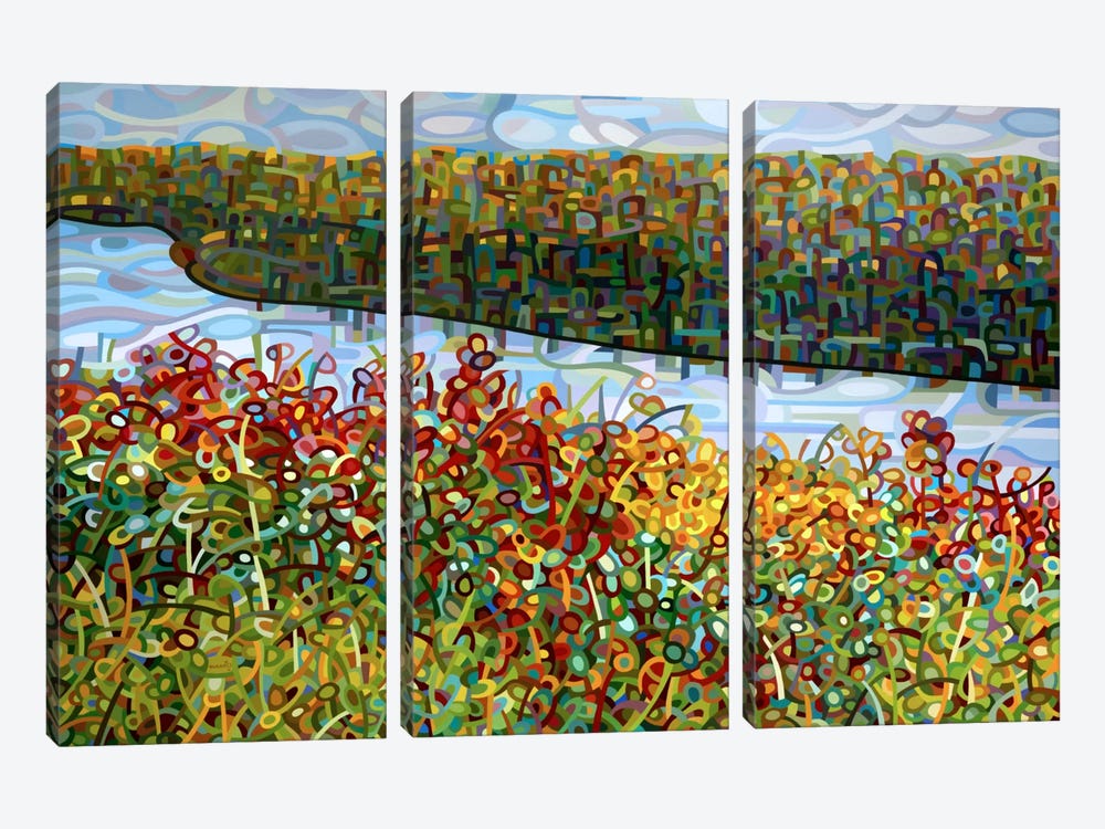 The River by Mandy Budan 3-piece Canvas Art Print