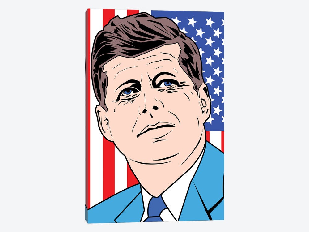 JFK by Mark Ben Harris 1-piece Canvas Print