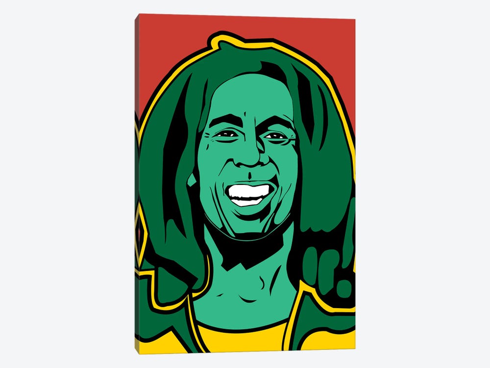 Bob Marley by Mark Ben Harris 1-piece Canvas Print
