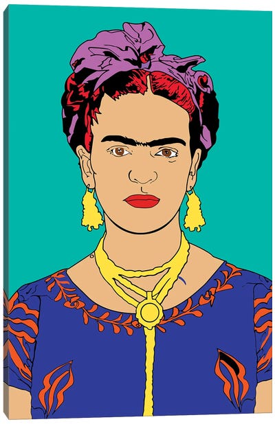 Frida Kahlo Canvas Art Print - Mark Ben Harris