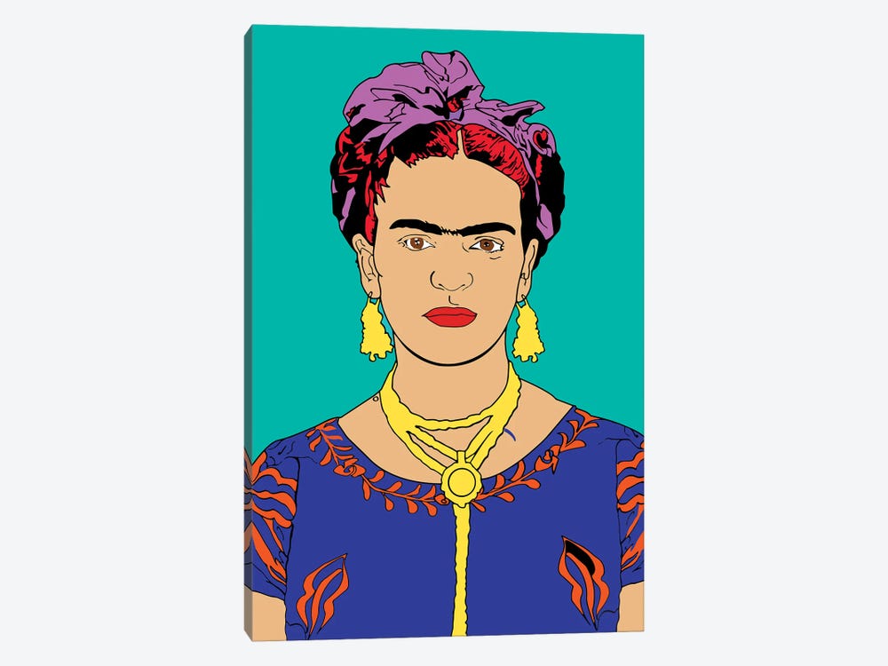 Frida Kahlo by Mark Ben Harris 1-piece Canvas Print