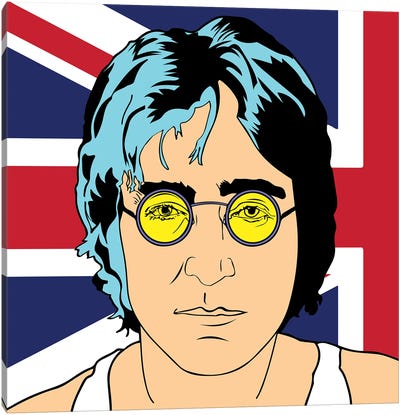 John Lennon Canvas Art Print - Mark Ben Harris