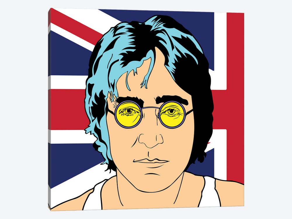 John Lennon by Mark Ben Harris 1-piece Canvas Art