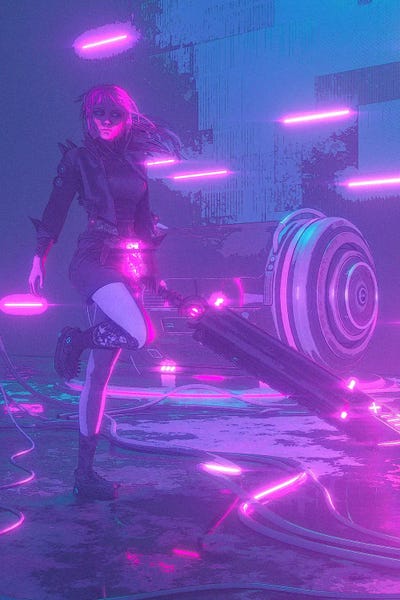 Sword Of Amber by Marischa Becker canvas print