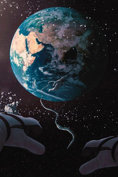 Gravity by Marischa Becker canvas print