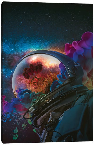 Heartbreak II Canvas Art Print - Astronaut Art