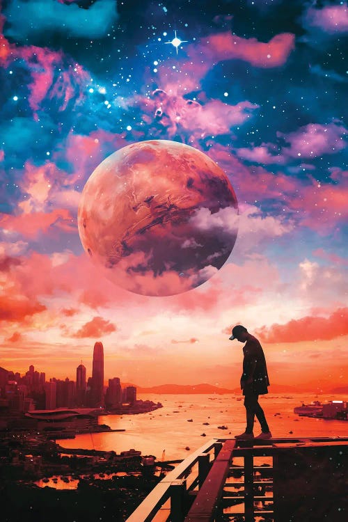 Alone by Marischa Becker wall art