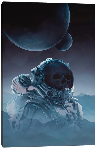 Lost In Space Canvas Art Print - Marischa Becker