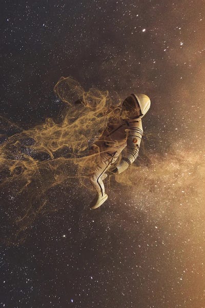 Lost In Space by Marischa Becker canvas print