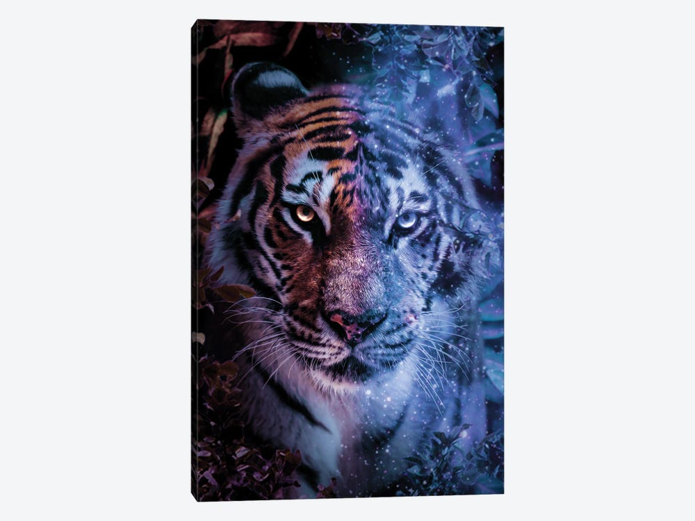 Magic Tiger by Marischa Becker 1-piece Canvas Print