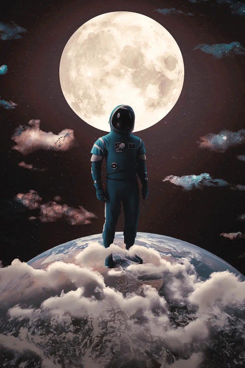 Moonlight by Marischa Becker wall art