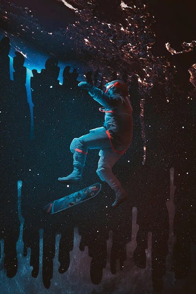 Cyberpunk: Space Skate by Marischa Becker