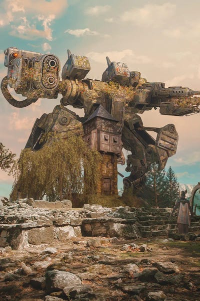 The War Machine by Marischa Becker canvas print