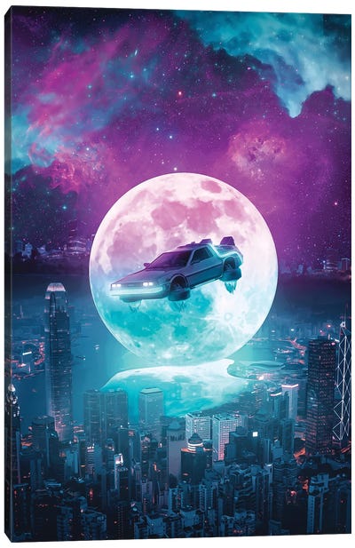 Back To The Future Canvas Art Print - Cosmic Pop Culture