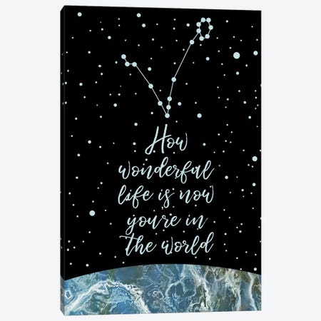 Constellation (Pisces) Canvas Print #MBL10} by Marble Art Co Canvas Wall Art