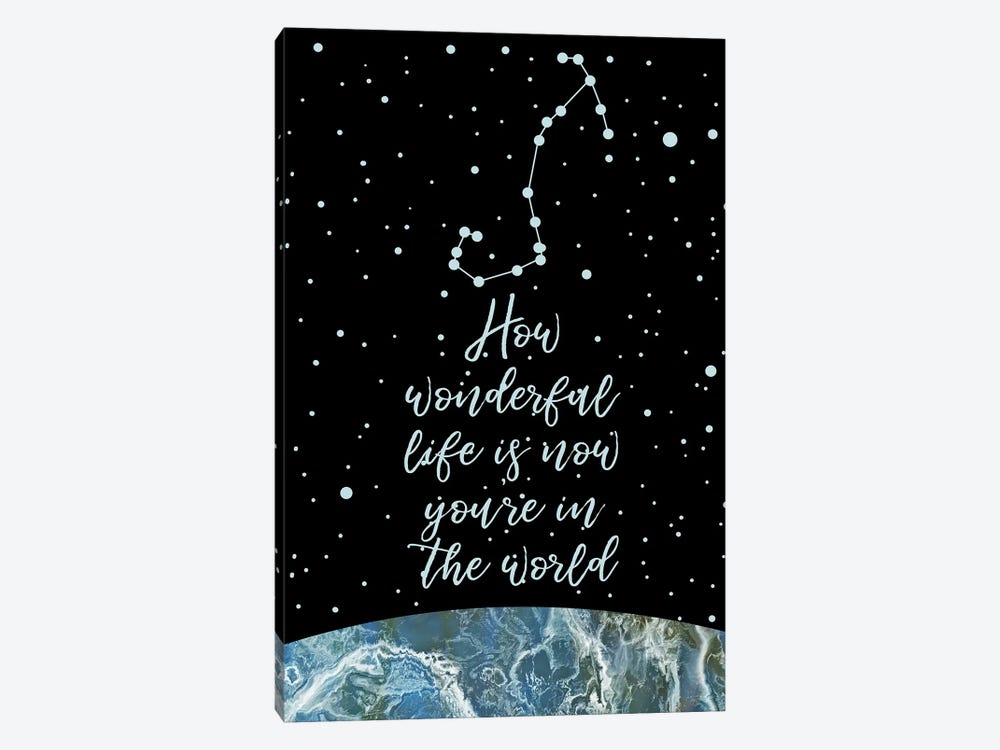 Constellation (Scorpio) by Marble Art Co 1-piece Canvas Wall Art