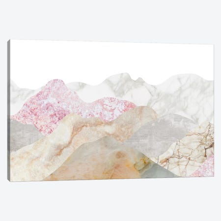 Mountain Landscape Canvas Print #MBL21} by Marble Art Co Art Print